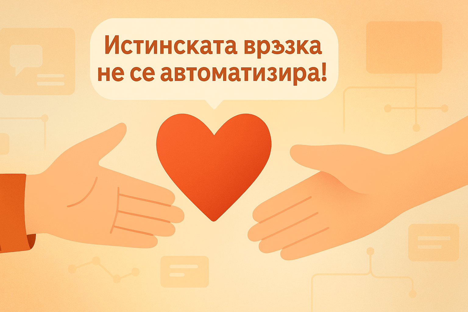 Защо вашият бранд се нуждае от човешко докосване повече от всякога